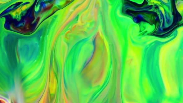 Abstract Colorful Sacral Liquid Waves Texture 846