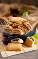 biscuits with barley, spelled, oats and chocolate - PhotoDune Item for Sale