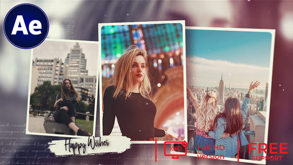 Photo Slideshow || Memories Emotional || 3D Photoslideshow alt