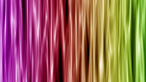 Multi Colored Curtain Style Background Animation - Seamless Loop