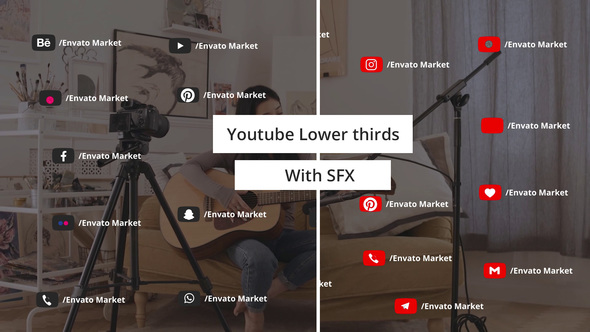 Youtube social media Lower thirds - MORGT
