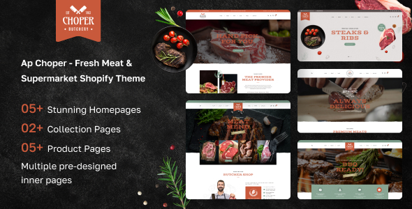 Ap Chopper - Fresh Meat & Supermarket Shopify Theme