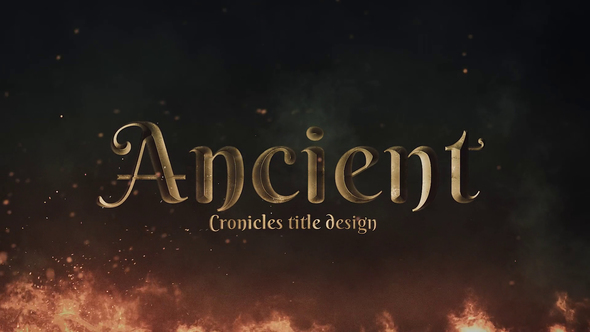Chronicles Title Design alt