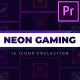 Neon Gaming Icons | Premiere Pro - VideoHive Item for Sale