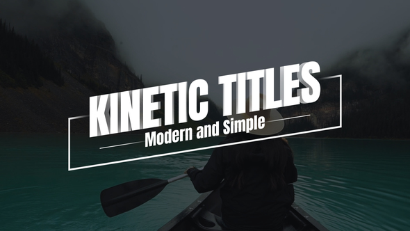 Kinetic Titles