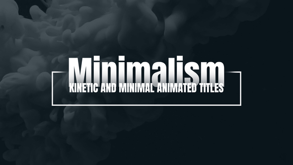 Minimalism - Text Animation