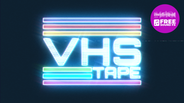 VIDEOHIVE VHS LOGO OPENER Free After Effects Template Videohive Projects