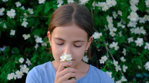 The Child is Allergic to Flowers