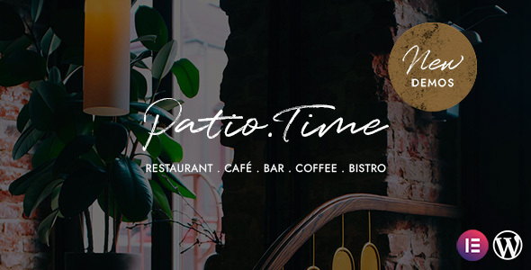 Read more about the article PatioTime – Restaurant WordPress Theme