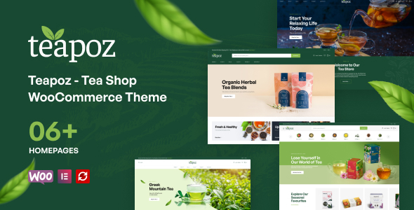 Teapoz - Tea Shop WooCommerce Theme