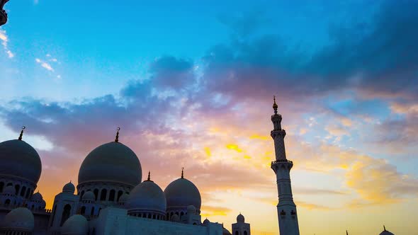 The Sheikh Zayed Grand Mosque