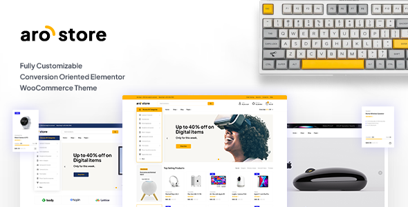 Arostore – Electronics Store WooCommerce Theme