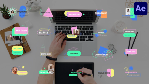 Designer Titles for After Effects alt