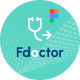 Fdoctor - Medical & Doctors Directory Listing Figma Template - ThemeForest Item for Sale