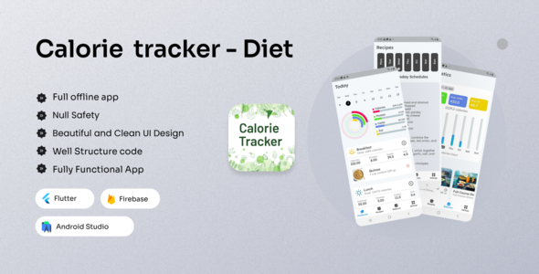 Calorie Tracker | Weight Loss - Flutter App