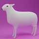 Cartoon Cute Sheep 3D model - 3DOcean Item for Sale