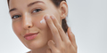 Face Skin Care Portrait Photo of Woman Applying Moisturizer Cream on Her Face - PhotoDune Item for Sale