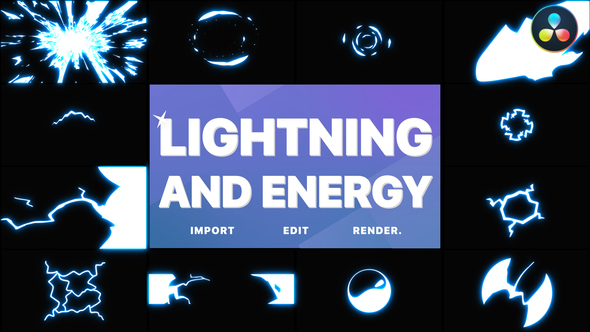 Lightning and Energy Elements | DaVinci Resolve