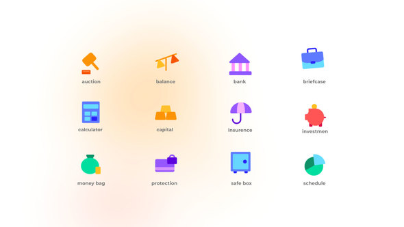 Banking - Flat Icons