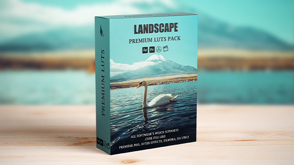 Cinematic Landscape Drone Travel LUT for Adobe Premiere Pro and More alt