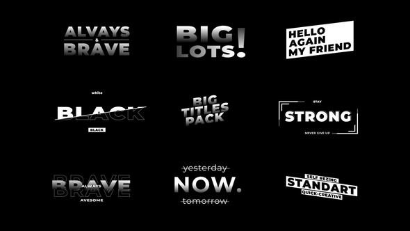 Big Titles | FCPX alt