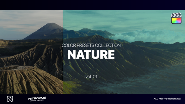 Nature LUT Collection Vol. 01 for Final Cut Pro X