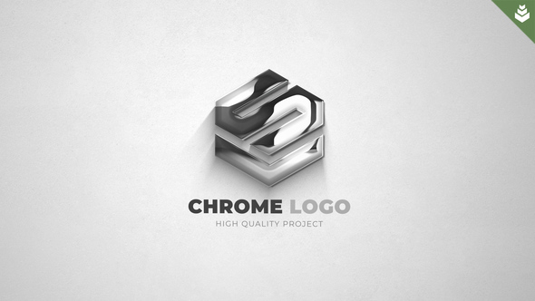 Chrome Logo Reveal