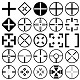 26 Crosshair Shapes for Adobe Photoshop - GraphicRiver Item for Sale