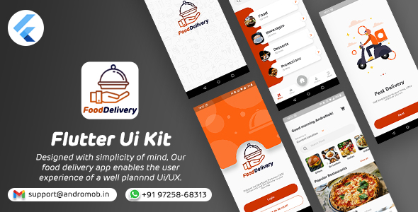Food Delivery Flutter UI Kit
