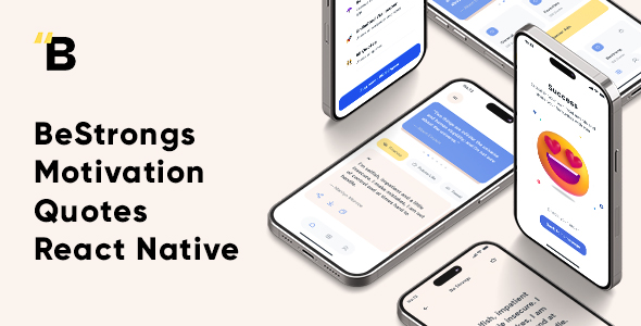 BeStrong - Quotes React Native App