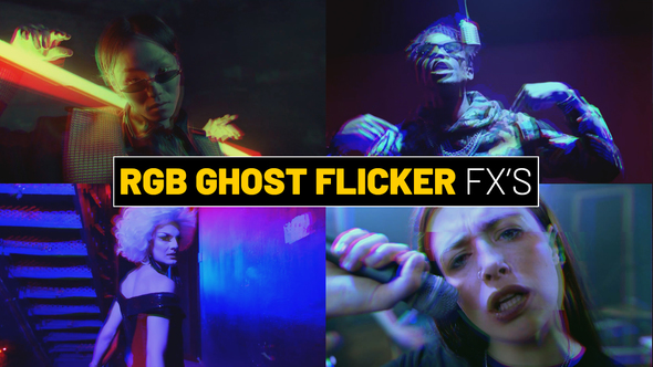 RGB Ghost Flicker Effects | Premiere Pro