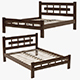 Japanese-Style Bed - 3DOcean Item for Sale