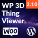 WP 3D Thingviewer - CodeCanyon Item for Sale