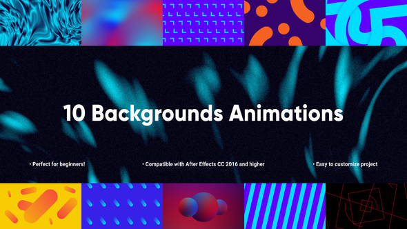 10 Special Backgrounds Animations | After Effects alt