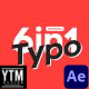 Typo Scene 6 in 1 - VideoHive Item for Sale