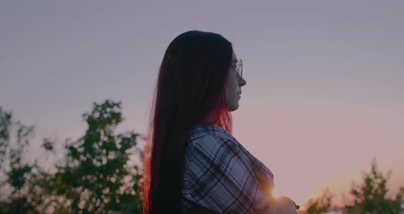 Girl in Nature