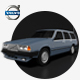 Volvo 740 Wagon - 3DOcean Item for Sale
