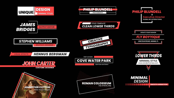 Clean Lower Thirds alt