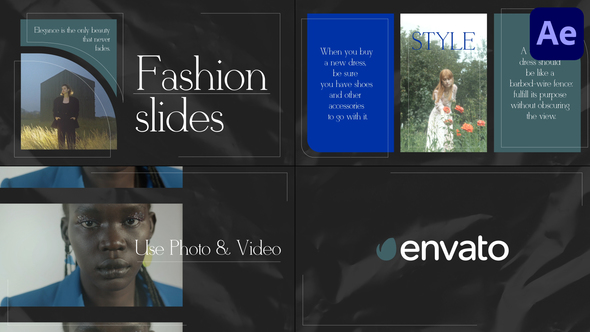 Elegant Fashion Presentation for After Effects