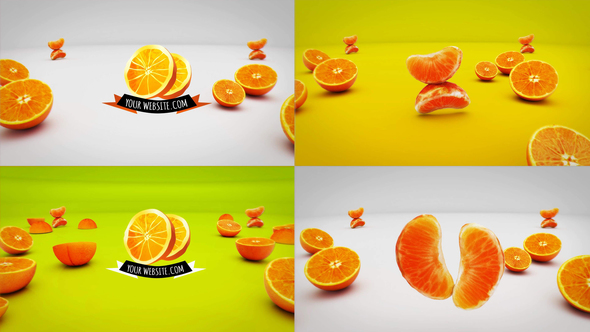 Cheerful Oranges Logo Reveals