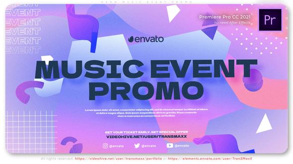 Neon Music Event Promo