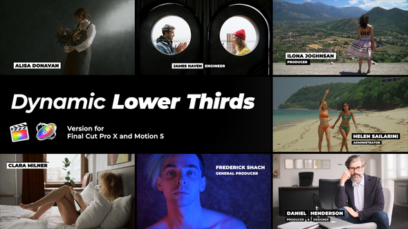 Dynamic Lower Thirds | FCPX