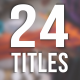 Titles - VideoHive Item for Sale