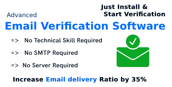 Advanced Email Verifier - No technical Skills required