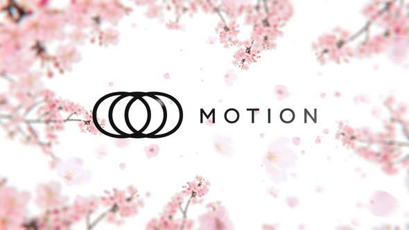 Sakura Blossom Logo Reveal alt