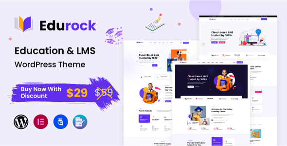 Read more about the article Edurock – Education WordPress Theme