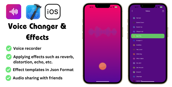 Voice Changer & Effects - iOS Swift