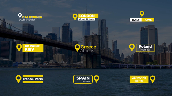 Location Titles | FCPX & Apple Motion alt