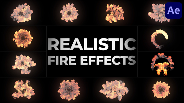 Realistic Fire Effects for After Effects alt