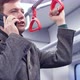 Millennial Man Making Phone Call in Subway Train - VideoHive Item for Sale